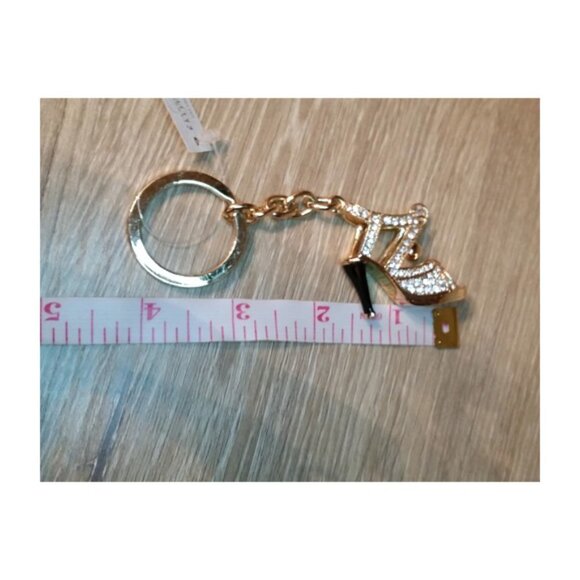 Nwt Alexander Kalifano Dazzle Shoe Key Chain Ring - Picture 2 of 6